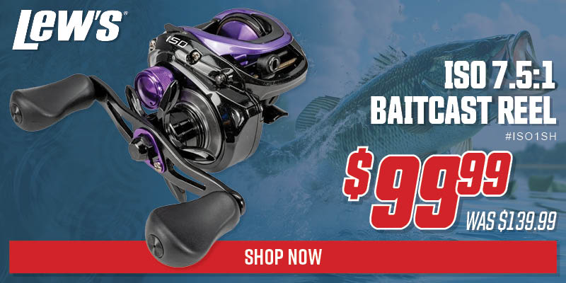 Lew's ISO Baitcast Reel - MF